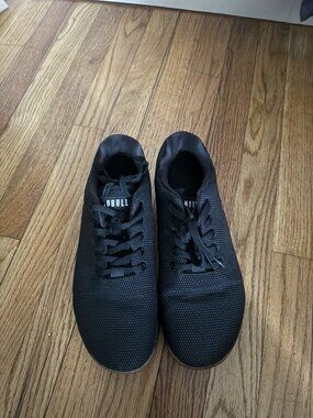 NOBULL Men's Trainers Size 9.5 Black/Gum